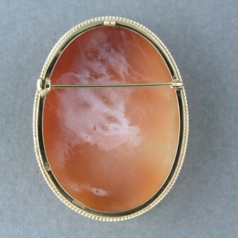 BWG (9k) cameo brooch