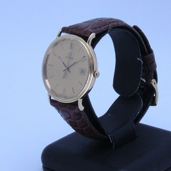 Omega De Ville 18k yellow gold ref 196.7500