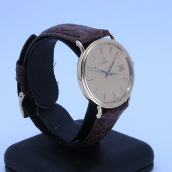 Omega De Ville 18k yellow gold ref 196.7500