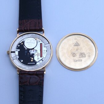Omega De Ville 18k yellow gold ref 196.7500