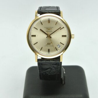 Longines Ultra Chron Automatic 18k yellow gold case