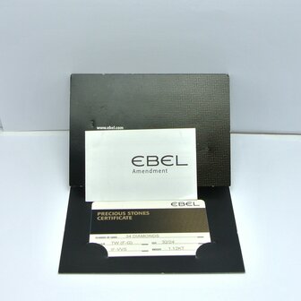 Ebel Tarawa 18k gold with diamond case | ref 8656J28-20