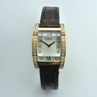 Ebel Tarawa 18k gold with diamond case | ref 8656J28-20