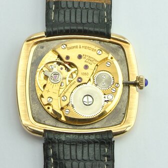 Baume &amp; Mercier Geneve 18k gold case ref 37089