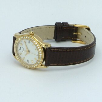 Piaget Polo ref 22005 | 18k gold case | factory diamond set