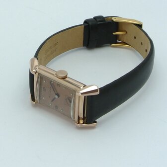 Bulova Tank-model | 14k rose gold case