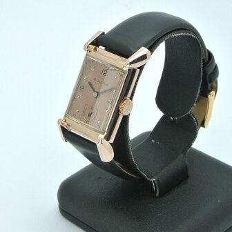 Bulova Tank-model | 14k rose gold case