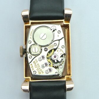 Bulova Tank-model | 14k rose gold case