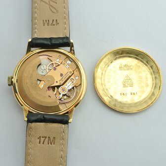 Omega Gen&egrave;ve Automatic 18k gold case ref 162041