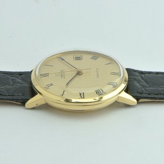 Omega Gen&egrave;ve Automatic 18k gold case ref 162041