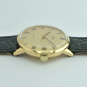 Omega Gen&egrave;ve Automatic 18k gold case ref 162041