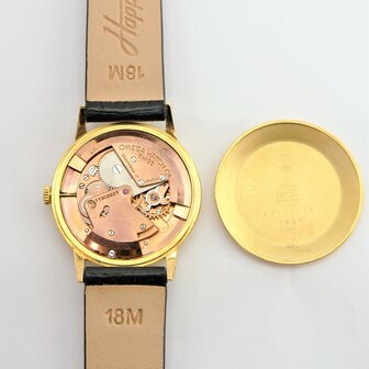 Omega Classic Vintage Automatic ref 2617 18k yellow gold case
