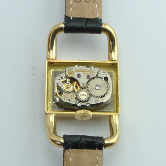 Jaeger-LeCoultre Etrier ref 1670 18k yellow gold case