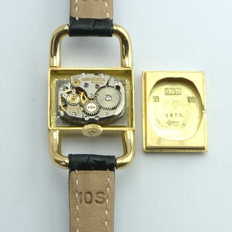 Jaeger-LeCoultre Etrier ref 1670 18k yellow gold case