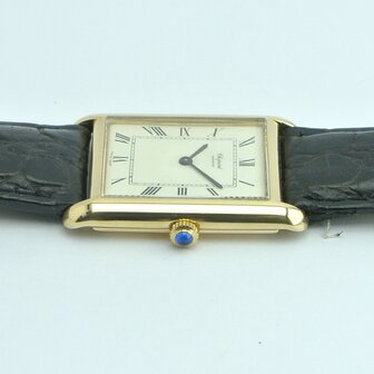 Chopard Tank 25mm x 33mm | ref 2012 18k yellow gold case