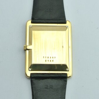 Chopard Gen&egrave;ve 2166 Tank Am&eacute;ricaine 28mm x 37mm