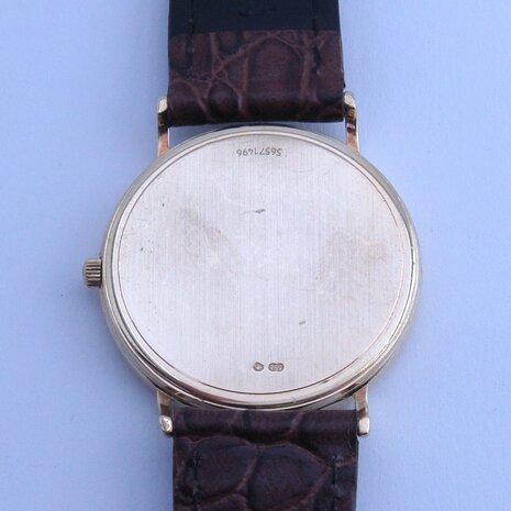 Omega De Ville 18k yellow gold ref 196.7500