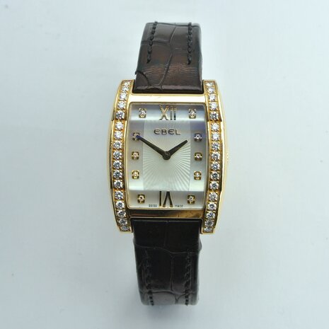 Ebel Tarawa 18k gold with diamond case | ref 8656J28-20