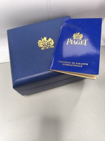 Piaget Polo ref 22005 | 18k gold case | factory diamond set