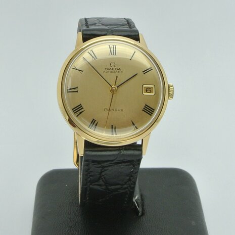 Omega Genève Automatic 18k gold case ref 162041