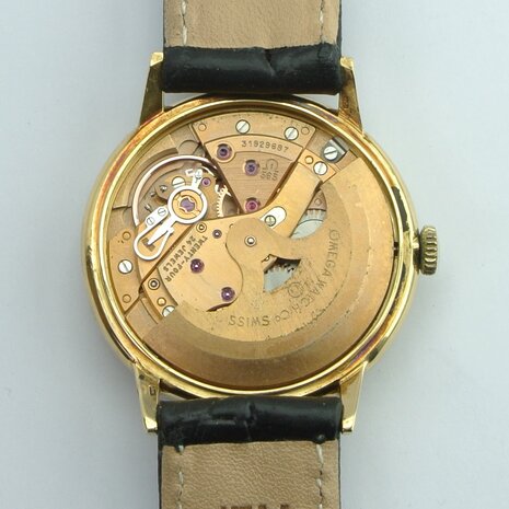 Omega Genève Automatic 18k gold case ref 162041