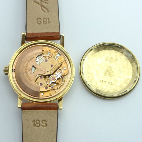 Omega Genève Automatic | 18k gold case | ref 166.070