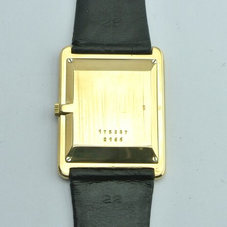 Chopard Genève 2166 Tank Américaine 28mm x 37mm